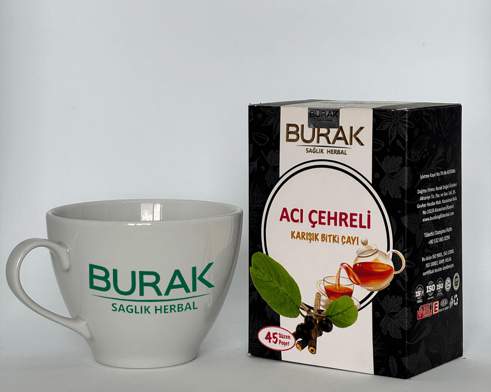 Burak Sağlık Acı Çehre Çayı 45'li Süzen Poşet
