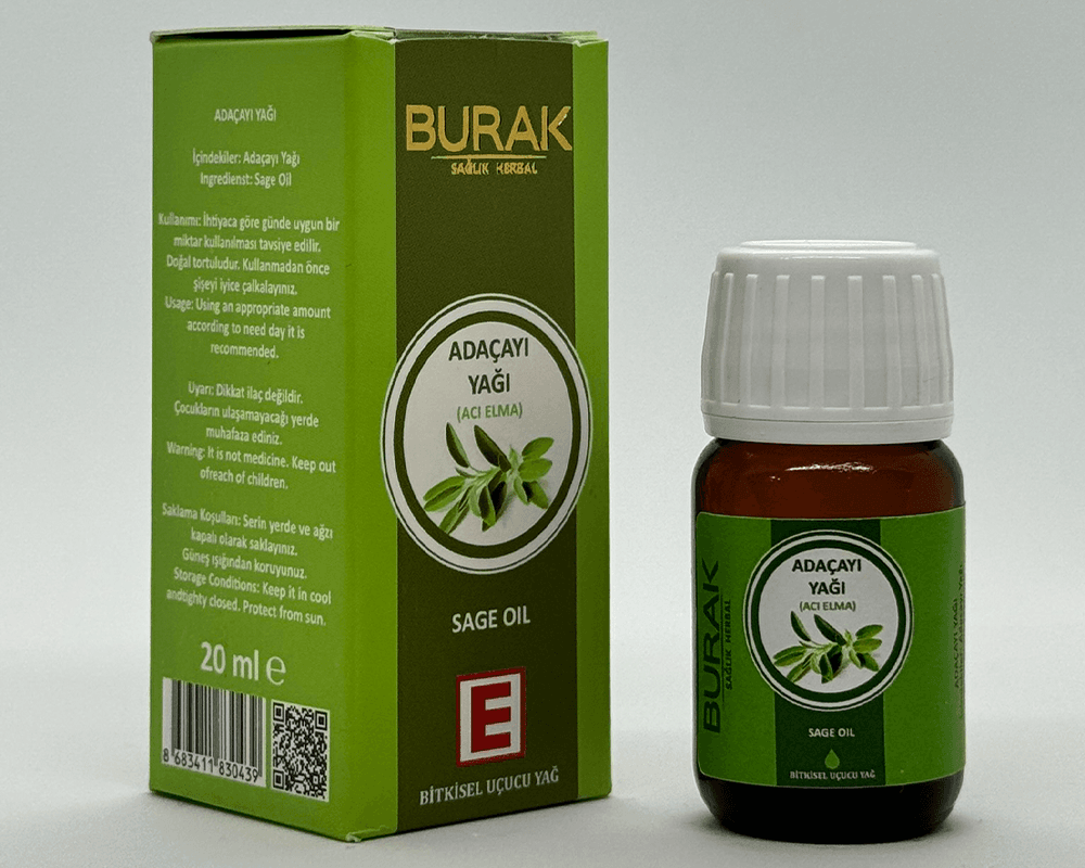 Burak Sağlık Ada Çayı Yağı 20 ml