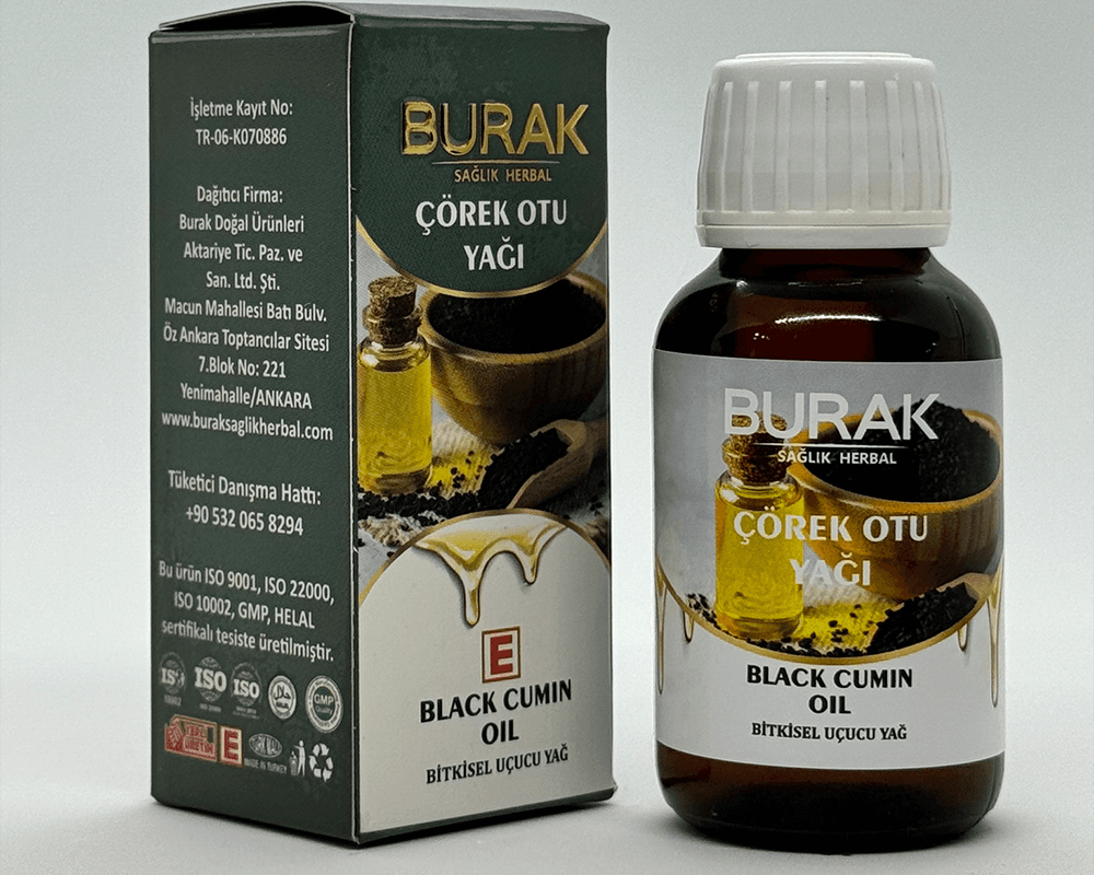 Burak Sağlık Çörek Yağı 20 ml