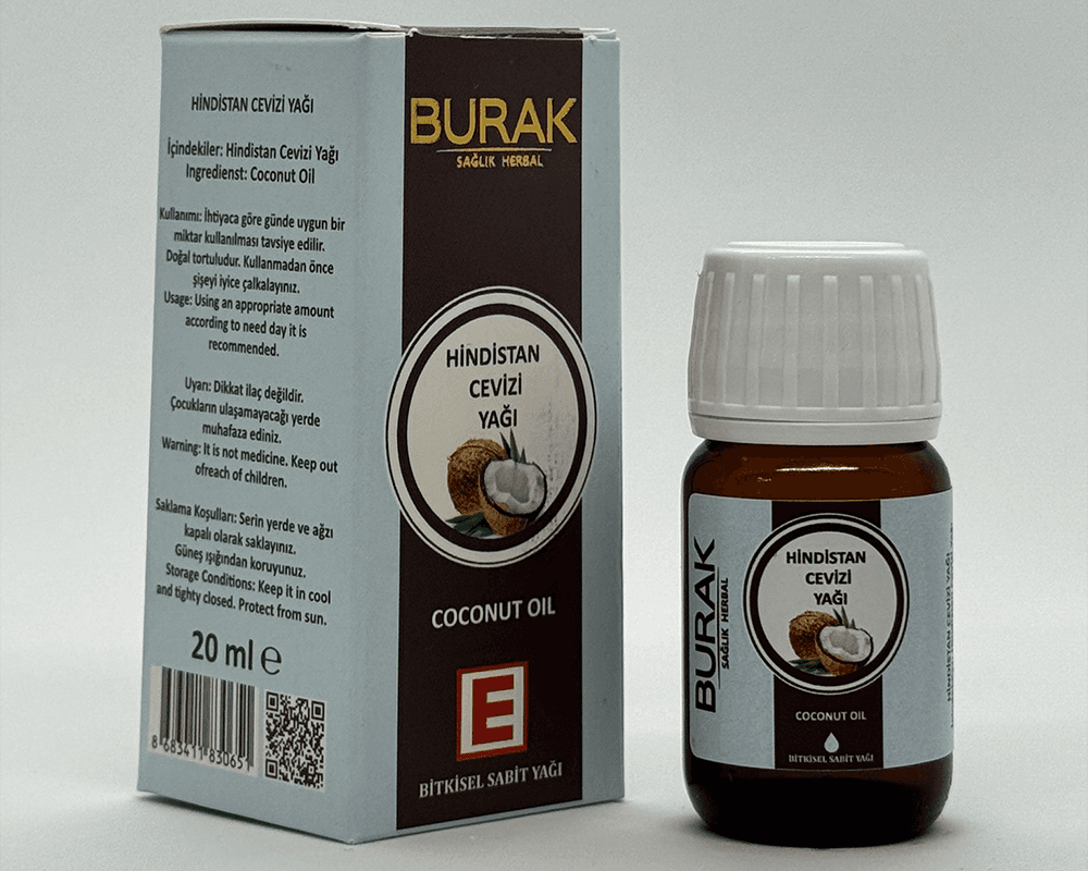 Burak Sağlık Hindistan Cevizi Yağı 20ml