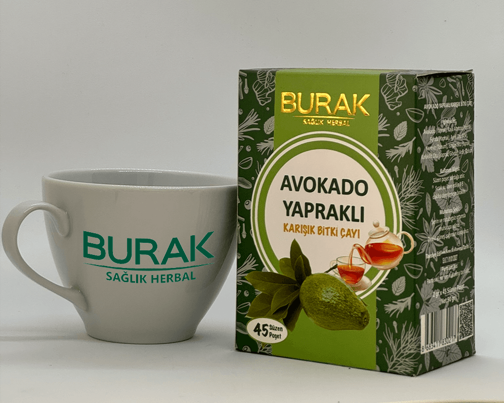 Burak Sağlık Avokado Yaprağı Çayı 45'li Süzen Poşet