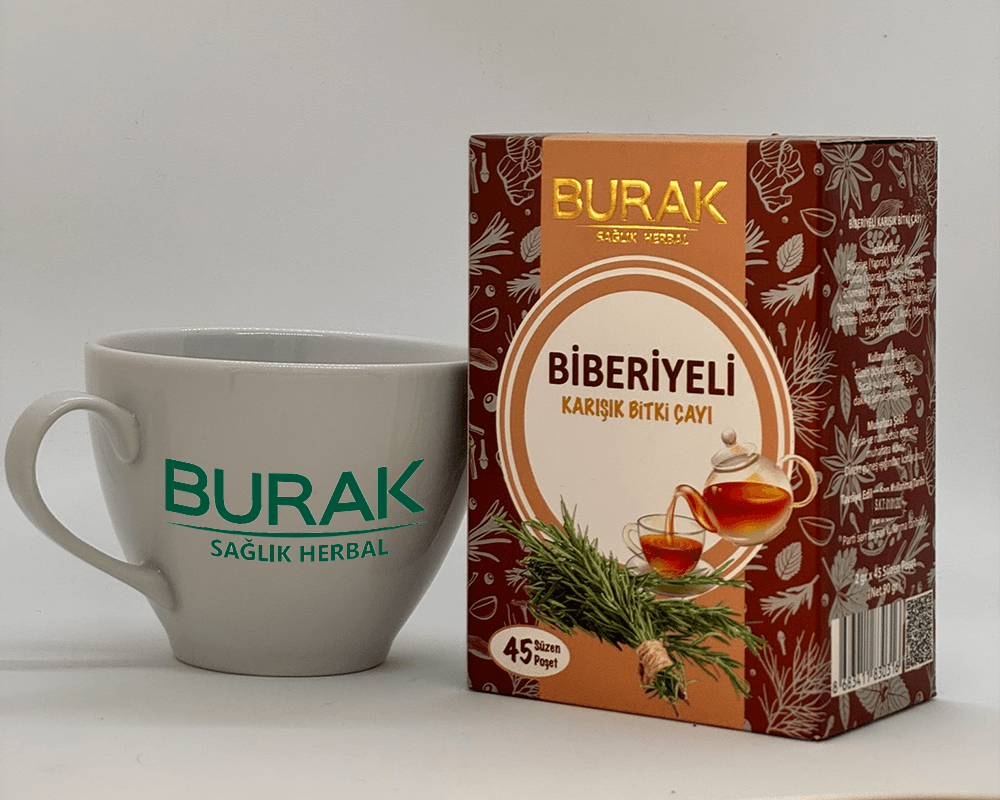 Burak Sağlık Biberiye Çayı 45'li Süzen Poşet