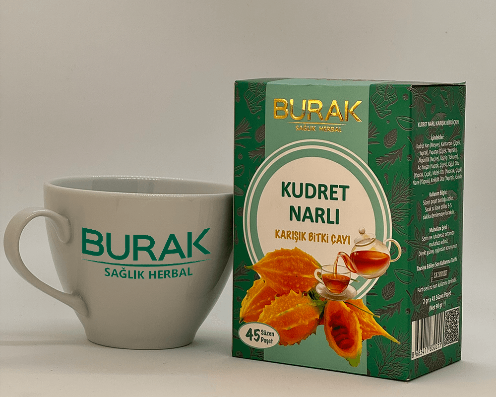Burak Sağlık Kudret Narlı Karışık Bitki Çayı 45'li Süzen Poşet