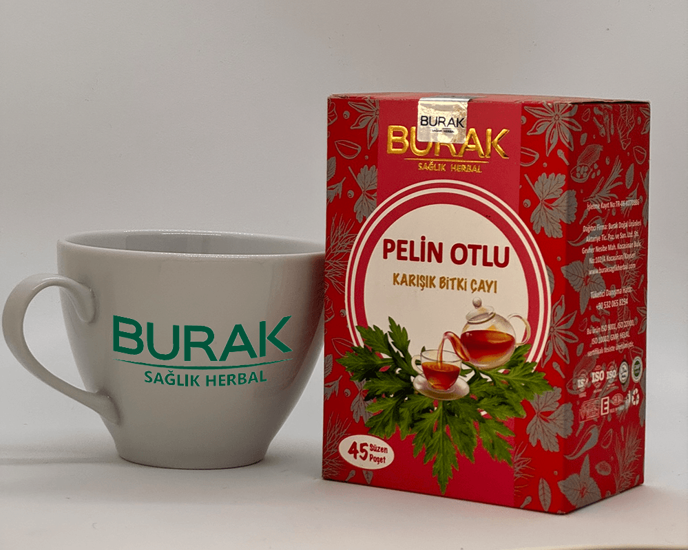Burak Sağlık Pelin Otu Çayı 45'li Süzen Poşet